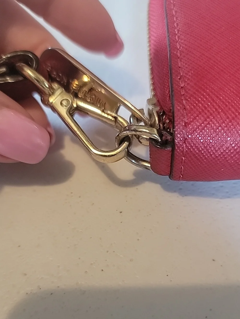 Michael Kors saffiano leather